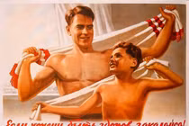 Kỳ thú loạt tranh cổ động bảo vệ sức khỏe hơn nửa thế kỷ trước