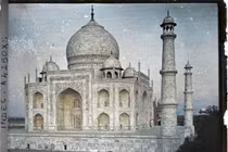 Ảnh màu gây choáng ngợp về lăng mộ hoành tráng nhất Ấn Độ năm 1913