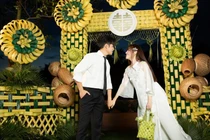 Đám cưới rộn ràng đậm chất miền Tây của Gin - Pu