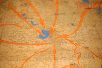 Cận cảnh tấm bản đồ bảo vật của Chiến dịch Hồ Chí Minh