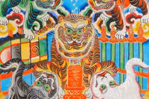 Ý nghĩa tâm linh của Ngũ Hổ trong tranh dân gian Hàng Trống 