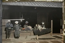 Ảnh màu đẹp như tranh vẽ về ngôi làng gần Kyoto năm 1926