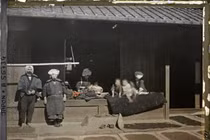 Ảnh màu đẹp như tranh vẽ về ngôi làng gần Kyoto năm 1926