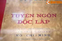 Kỷ vật vô giá về những ngày đầu đất nước độc lập