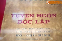 Kỷ vật vô giá về những ngày đầu đất nước độc lập