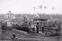 Loạt ảnh cực hiếm về chùa Một Cột thế kỷ 19