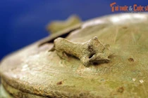 Cận cảnh thạp đồng “hổ vồ” tuyệt đẹp của người Việt Cổ