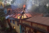 Chùa 1.400 năm tuổi ở Trà Vinh bốc cháy