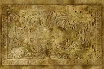 Chi tiết sốc trên quan tài bằng đá của vị vua Maya cổ đại