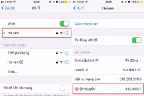 Tiết lộ cách xem Pass Wifi trên iPhone