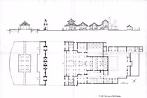Loạt bản vẽ cổ cực quý của các đền chùa Việt nổi tiếng