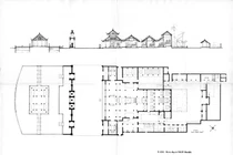 Loạt bản vẽ cổ cực quý của các đền chùa Việt nổi tiếng