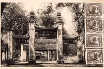 Ảnh để đời về chùa Láng ở Hà Nội một thế kỷ trước