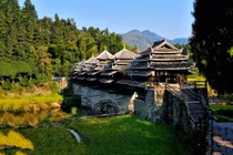 Sững sờ trước kỳ quan nhà cầu của dân tộc Động ở Trung Quốc 