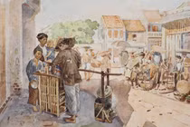 Việt Nam một thế kỷ trước qua tranh của Thang Trần Phềnh