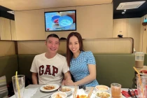 NSND Công Lý tăng cân thấy rõ, được vợ trẻ chiều chuộng