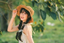 Nữ sinh trường Đại học Hòa Bình khiến "dân tình" mê mệt