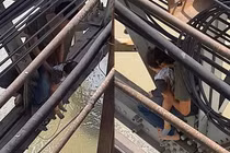 Cuộc sống gia đình bế tắc, người đàn ông ôm con nhỏ 7 tháng tuổi định nhảy cầu Long Biên tự tử