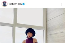 Tóc Tiên xả bộ ảnh ngầu đét kỷ niệm ngày Covid-19 “ghé thăm“