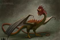 Quái vật đầu gà mình rồng kinh dị nhất truyền thuyết châu Âu