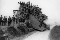 Trận đánh đầu tay đem lại danh tiếng cho xe tăng thời Thế chiến I 