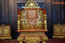 Soi từng mm chiếc ngai vàng bí ẩn nhất triều Nguyễn