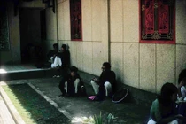 Ảnh lạ: Thầy bói hành nghề ở lăng Ông Bà Chiểu xưa