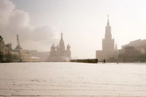 Khung cảnh mùa đông tuyệt đẹp ở Moscow thập niên 1980