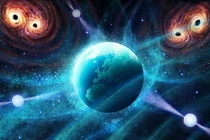 Những lỗ đen lớn gấp hàng triệu lần Mặt Trời bẻ cong không gian