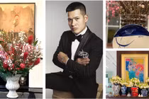 Mê mẩn ngắm không gian sống ngập tràn hoa của đạo diễn Việt Tú
