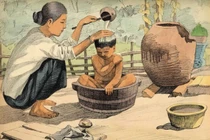 Tranh vẽ thú vị về đời sống ở Nam Bộ năm 1935 (1)