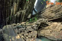 Kỳ thú “Gành Đá Đĩa” bên thác nước nổi tiếng Tây Nguyên