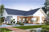 Mẫu nhà vườn cấp 4 có sân vườn hợp phong thuỷ gia chủ thích mê 