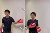 Quý tử thứ 2 của Trương Bá Chi ngày càng giống Tạ Đình Phong