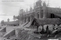 Hình ảnh hiếm thấy về công trường xây dựng lăng Khải Định