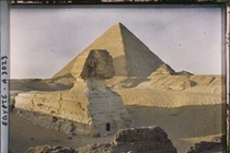 Ảnh màu cực quý về các kim tự tháp Ai Cập năm 1914