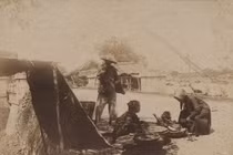 Hình độc về những gánh hàng rong Sài Gòn trăm năm trước