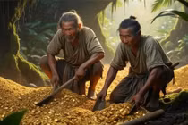 Nóng: Mỏ vàng 105 tấn được phát hiện sát Việt Nam nhờ Al 