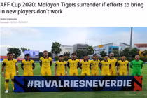 Tuyển Malaysia dọa bỏ AFF Cup trước trận gặp Việt Nam