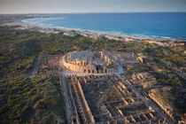 Sửng sốt trước sự hoành tráng của thành phố cổ Leptis Magna