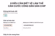Người tạm trú ở TP.HCM, Hà Nội có phải về quê làm căn cước gắn chip?