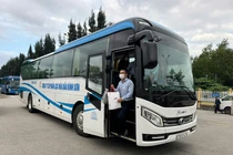 BSR vận hành xe đưa đón CBCNV