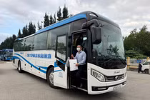 BSR vận hành xe đưa đón CBCNV