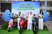  Xe máy điện VinFast ‘khuấy đảo’ trường học Nhỏ gọn, cá tính thân thiện