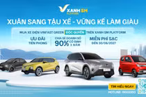 GSM bắt đầu nhận đặt cọc 4 dòng xe VINFAST GREEN