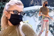 "Thiên thần nội y" đẹp hút hồn với phong cách không nội y 