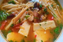 Đừng bỏ qua món canh đậu hũ nấm hương thơm ngon đủ chất 