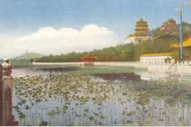 Di Hòa Viên đầu thế kỷ 20 rực rỡ trên bưu thiếp