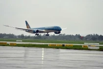 VNA hủy hàng loạt chuyến bay do bão số 3