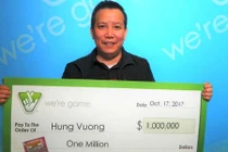 Người Việt bất ngờ trúng xổ số Mỹ 1 triệu USD